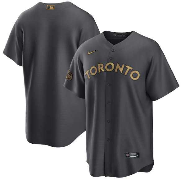 Toronto Blue Jays Blank Charcoal 2022 All-Star Cool Base Stitched Baseball Jersey,We sell and wholesale Toronto Blue Jays Blank Charcoal 2022 All-Star Cool Base Stitched Baseball Jersey on line form chian!